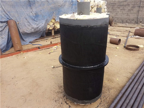 鋼套鋼直埋固定墩 鋼套鋼直埋固定墩